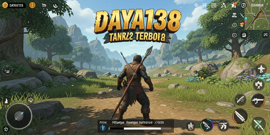 Screenshot utama DAYA138 menampilkan gameplay eksplorasi dunia terbuka yang menakjubkan.
