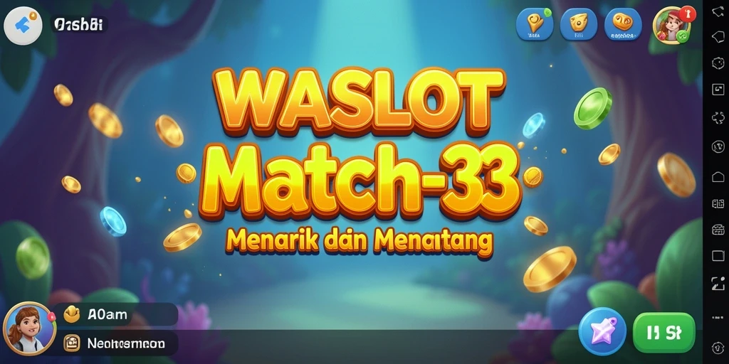 Gameplay seru dari WASLOT dalam genre Match-3.